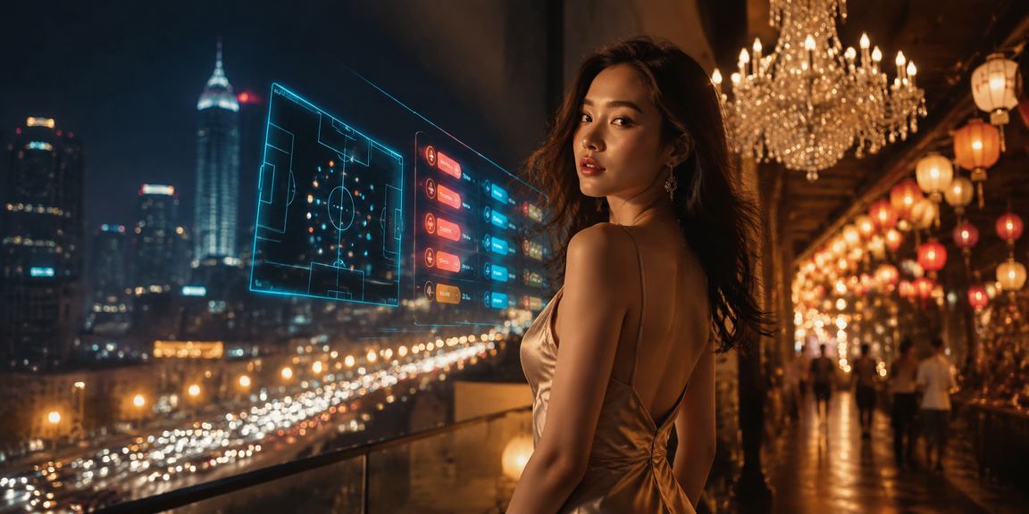 Người dùng tại TP.HCM nạp tiền và đặt cược trực tuyến bên cạnh chợ đêm sôi động